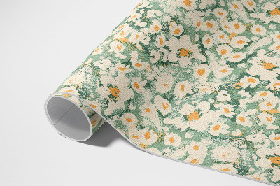 Tuinkleed Veld weide geschilderde bloemen abstract