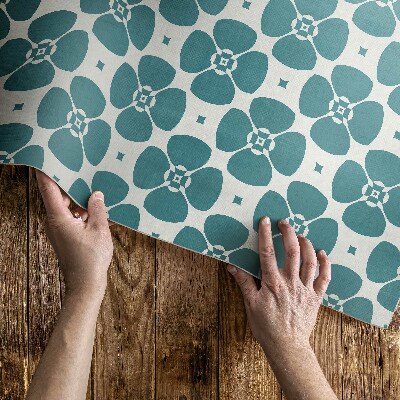 Buiten tapijt Bloemen tegelpatroon