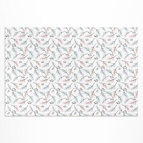 Tuinkleed Pastelkleurige subtiele planten in boho-stijl