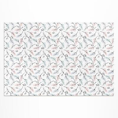 Tuinkleed Pastelkleurige subtiele planten in boho-stijl