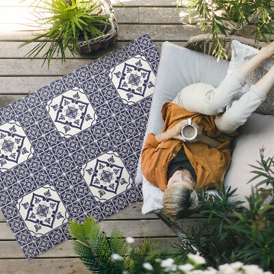 Tuinkleed Decoratieve tegels in Portugese stijl