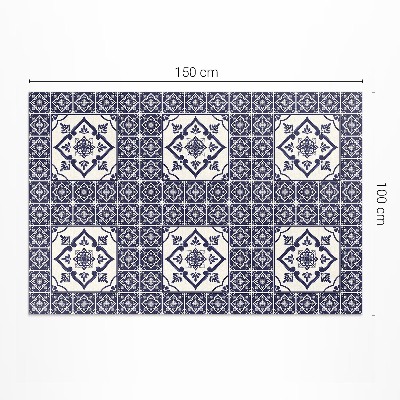 Tuinkleed Decoratieve tegels in Portugese stijl