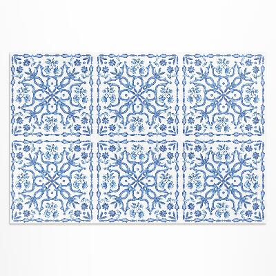 Buiten tapijt Decoratieve plantenornamenttegels