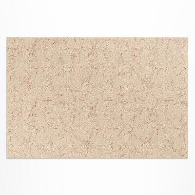 Tuinkleed Lineaire herfstbladeren in boho-stijl