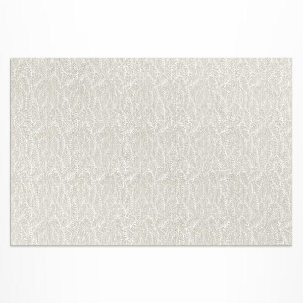 Buitenkleed Kleine blaadjes, delicate boho-stijl