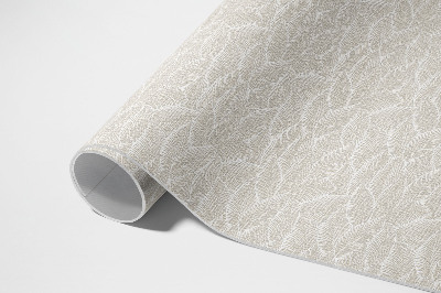 Buitenkleed Kleine blaadjes, delicate boho-stijl