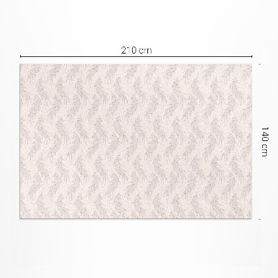 Tuinkleed Delicate bladeren in gedempte kleuren