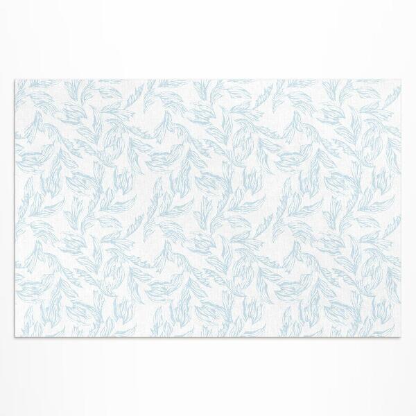 Buitenkleed Schets van elegante vintage bladeren