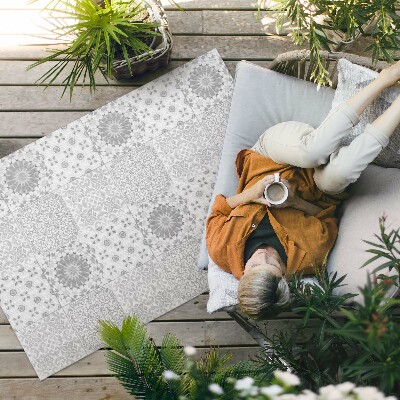 Tuinkleed Siertegels, modieuze mozaïek