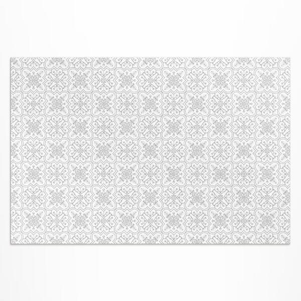 Tuinkleed Prachtig ornament in een elegante stijl