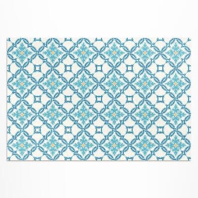 Buiten tapijt Kettinggeweven decoratieve tegels