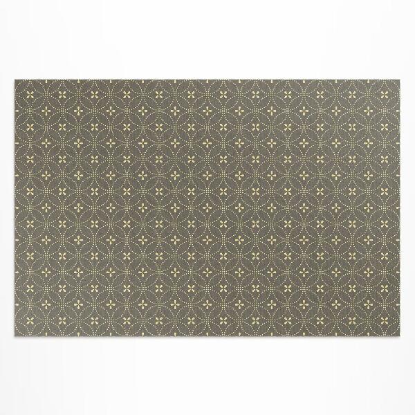 Buitenkleed Modieus patroon met stijlvolle cirkels