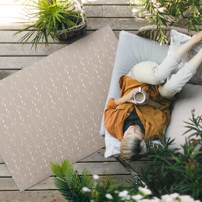 Tuinkleed Kleine, delicate boho-bladeren en twijgjes