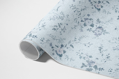 Buiten tapijt Subtiele bloemen geschilderd in de weide