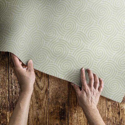 Buiten tapijt Abstract spiraalvormig ornament in art-decostijl