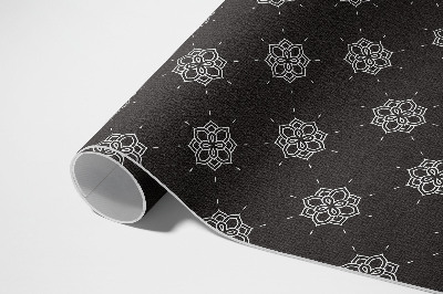 Buitenkleed Lineair bloemen regelmatig patroon