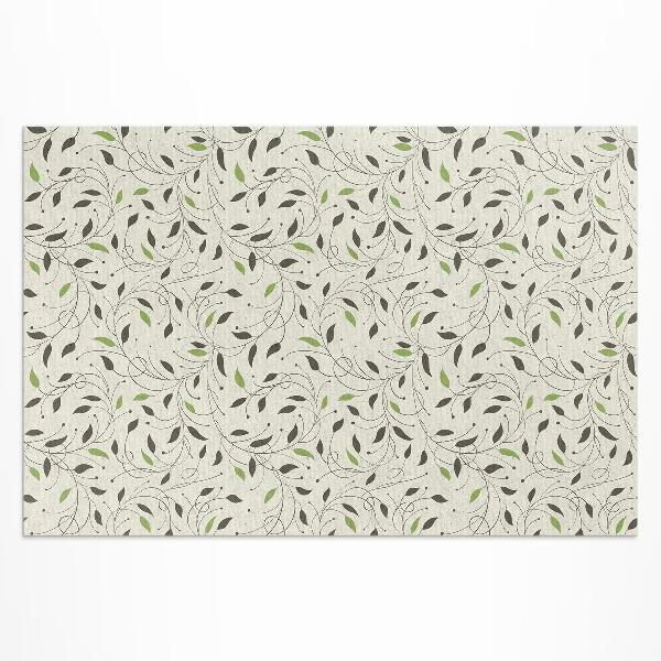 Tuinkleed Kleine blaadjes van subtiele wijnstokken