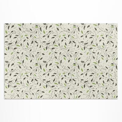 Tuinkleed Kleine blaadjes van subtiele wijnstokken