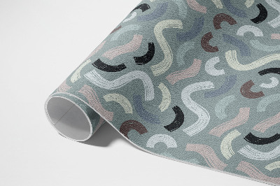 Tuinkleed Abstracte retrolijnen