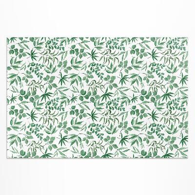 Tuinkleed Aquarelbladeren in een delicate stijl