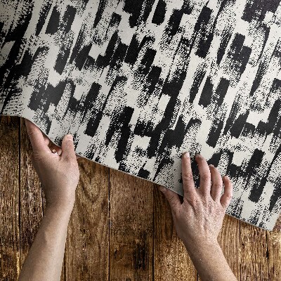 Buiten tapijt Monochromatische abstractie van verfvlekken