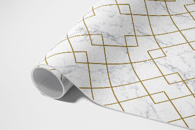 Buiten tapijt Ruiten op licht marmer