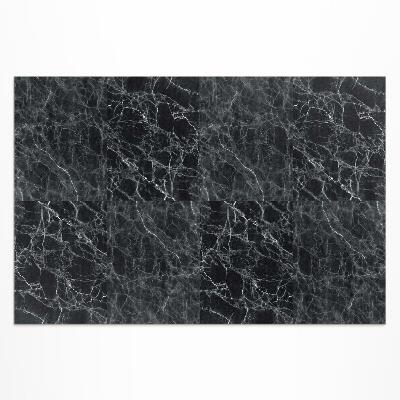 Buitenkleed Donkere marmeren stenen tegels