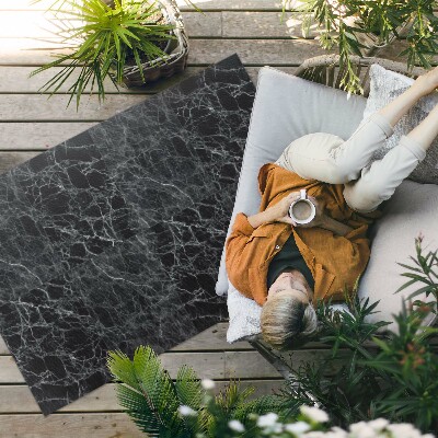 Buitenkleed Donkere marmeren stenen tegels