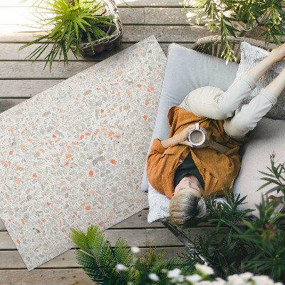Buiten tapijt Fijne steengoed stijlvolle steen