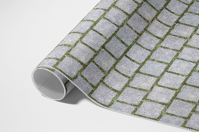 Tuinkleed Stenen pad met mos