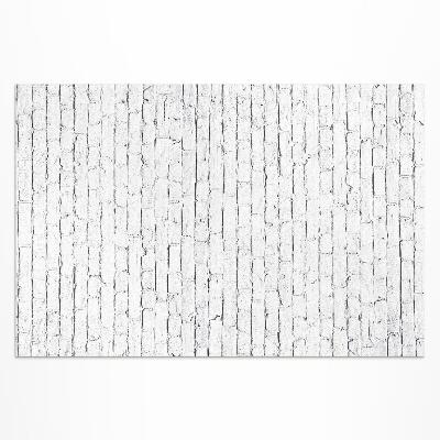 Tuinkleed Lichte bakstenen industriële muur