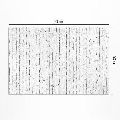 Tuinkleed Lichte bakstenen industriële muur