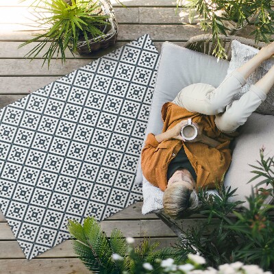 Buitenkleed Een delicaat patroon in een elegante stijl