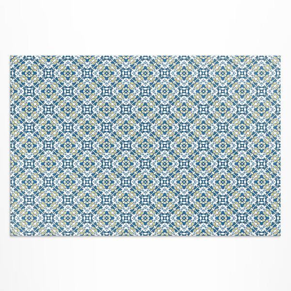 Buiten tapijt Portugese mozaïek siertegels