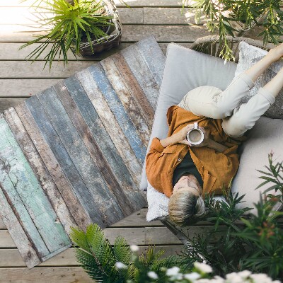 Tuinkleed Vintage gescheurde houten planken