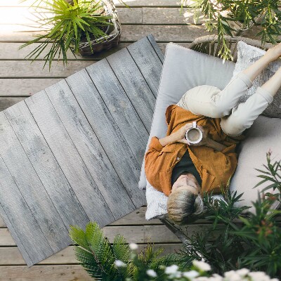 Tuinkleed Houten patroon vloerplanken