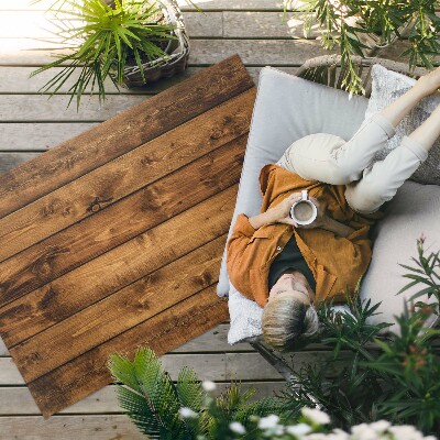 Buitenkleed Oude houten vloerplanken
