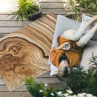 Tuinkleed Vormen in steen natuurlijk patroon