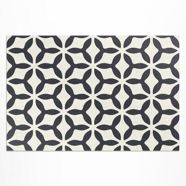 Buiten tapijt Modern geometrisch patroon