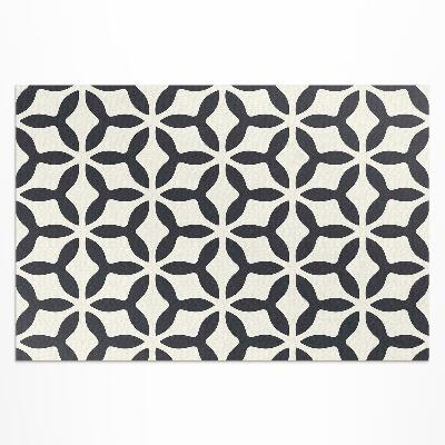 Buiten tapijt Modern geometrisch patroon