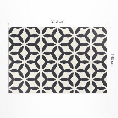 Buiten tapijt Modern geometrisch patroon