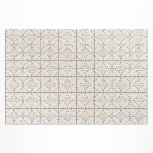 Buiten tapijt Elegant minimalistisch decoratief patroon
