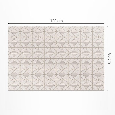 Buiten tapijt Elegant minimalistisch decoratief patroon