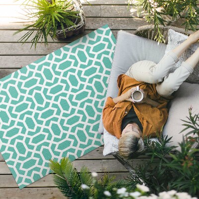 Tuinkleed Mozaïek van onregelmatige tegels