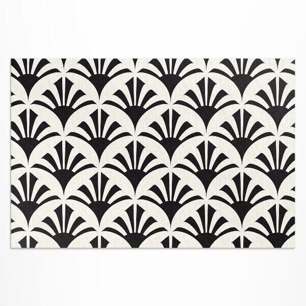 Buiten tapijt Monochroom regelmatig patroon