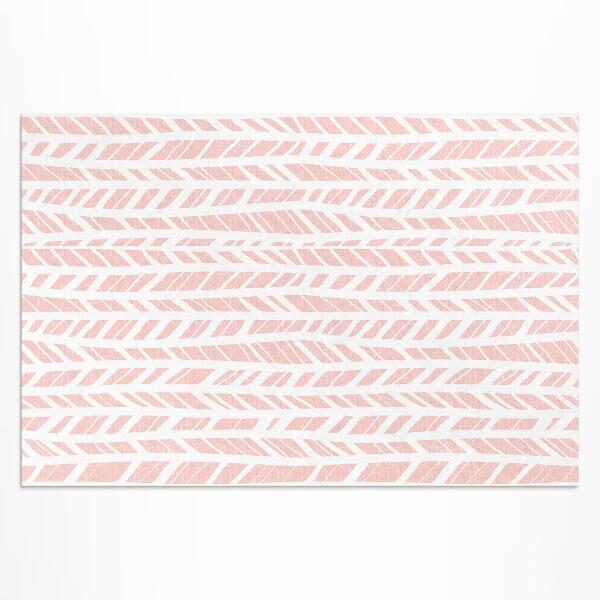 Buiten tapijt Indiaas patroon pastel boho