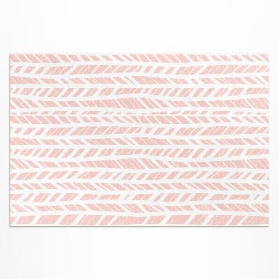 Buiten tapijt Indiaas patroon pastel boho