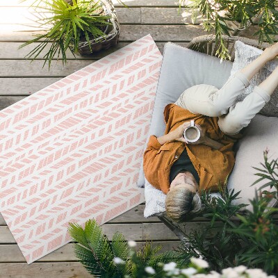 Buiten tapijt Indiaas patroon pastel boho