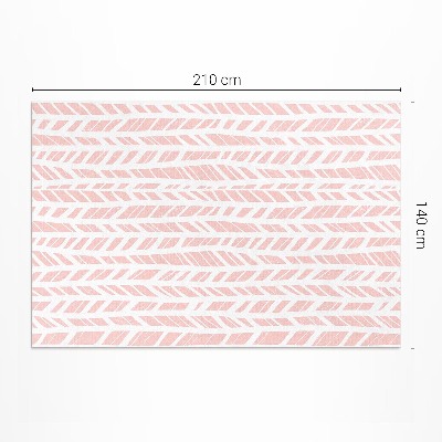 Buiten tapijt Indiaas patroon pastel boho