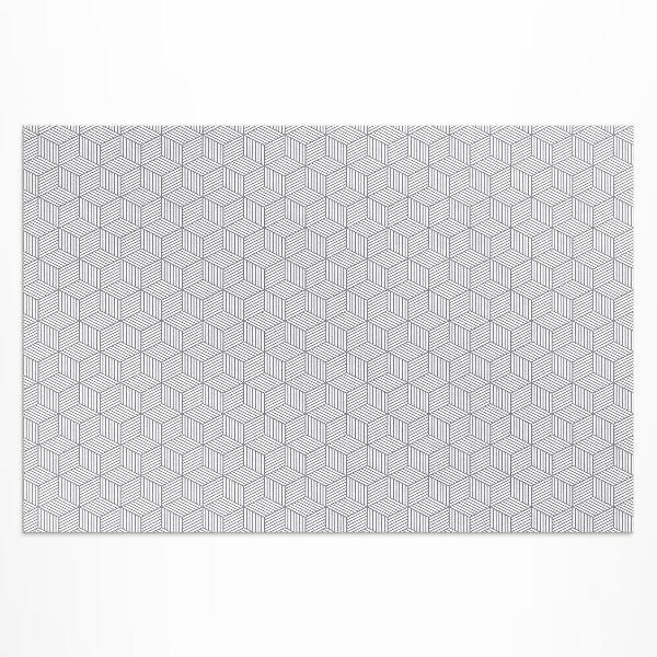 Tuinkleed Geometrisch mozaïek klein ontwerp